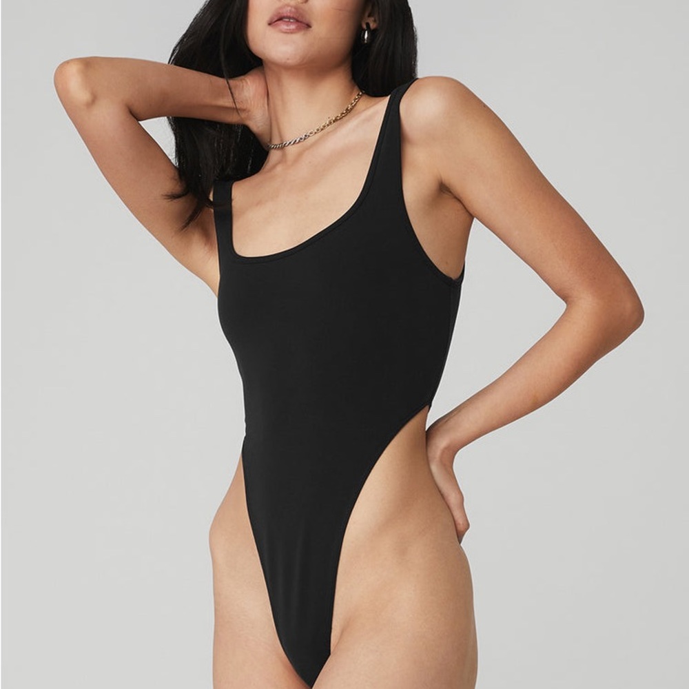 UNWORN ALO Airbrush Hot Shot Bodysuit
